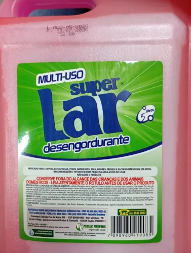 Desengordurante Superlar 5L