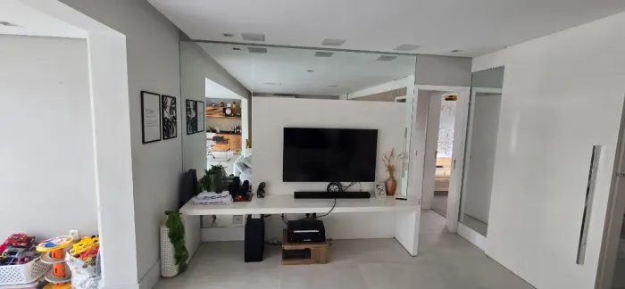Painel de MDF Laqueado Branco