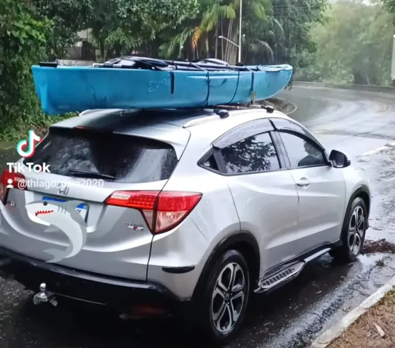 vendo caiaque duplo New Foca com motor