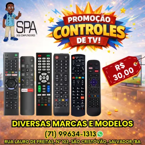 Controles de Tv 