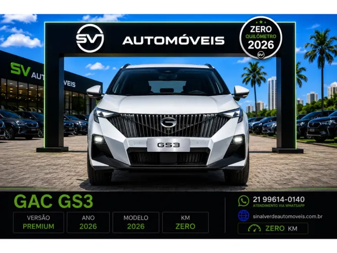 GAC Motors GS3 Premium 1.5 16V Turbo Aut. 2027