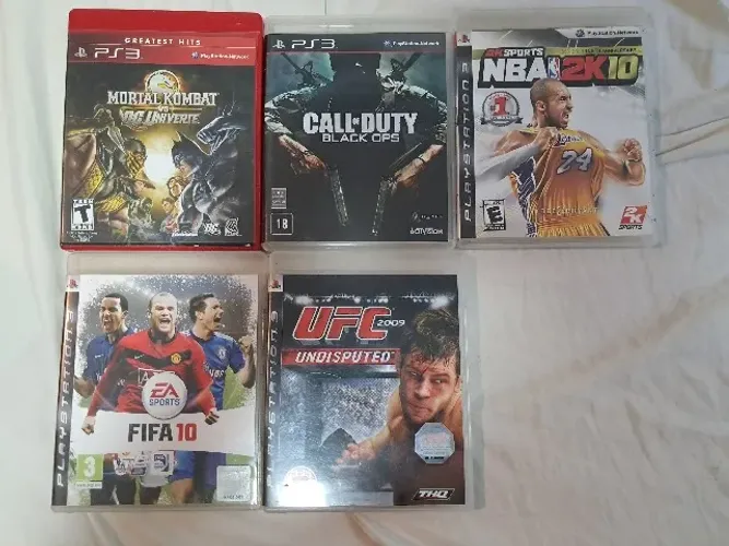 Jogos PS3 Originais - Mortal Kombat, COD e Outros (A partir de R$ 10)
