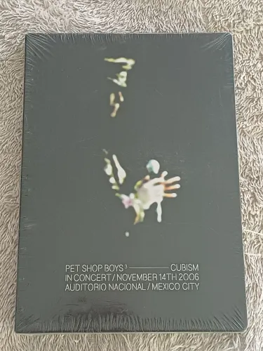 DVD Pet Shop Boys Cubism Live 2006 México LACRADO Importado Raro