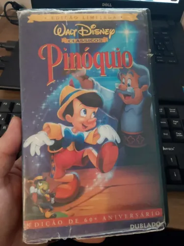 VHS Pinóquio - Edição Limitada Dublado