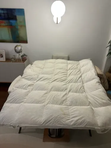 Pillow Top Daune 85% Penas de Ganso Casal