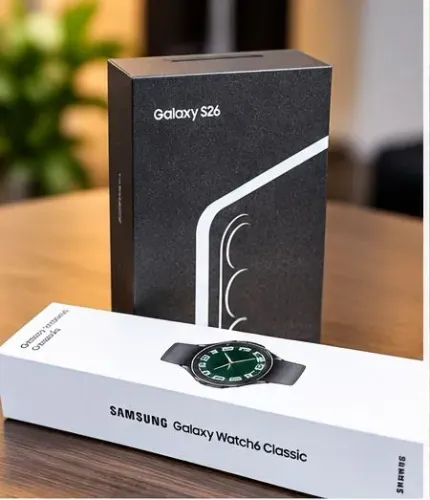 Samsung Galaxy S26(novo) + Galaxy Watch6 Classic(seminovo) | R$ 4.500
