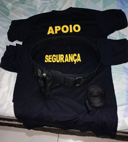 Cinto tático + camisa
