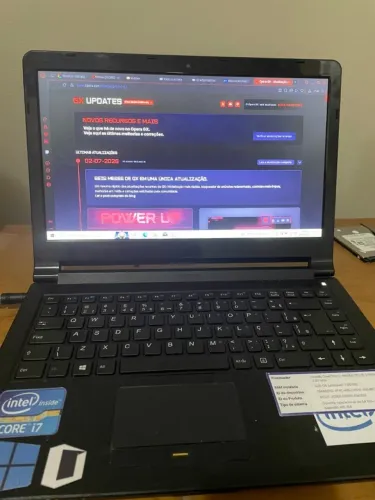 notebook positivo processador i7 4 ger 12gb ram ddr3 ssd 256gb