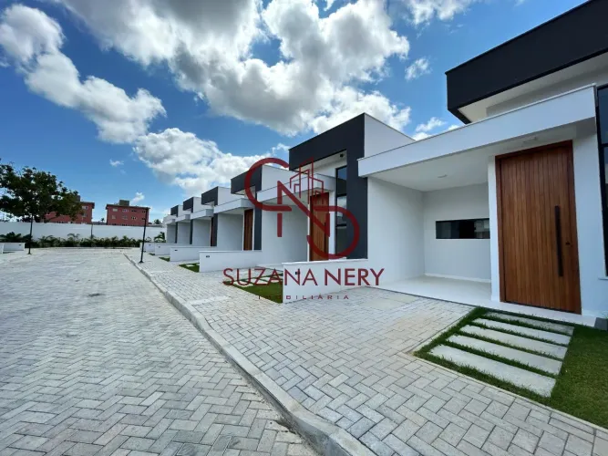 CASA COM 2 QUARTOS EM CONDOMINIO FECHADO - PARNAMIRIM
