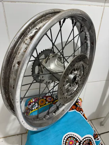 Roda aro completa Yamaha Crosser 150