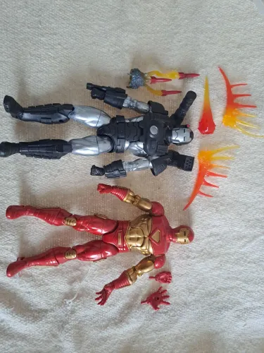 Marvel legends Modular Ion Man e War Machine Deluxe