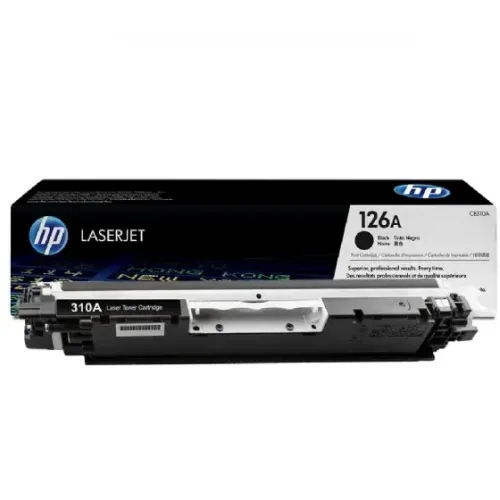 Toner HP cartucho 126a CE310A preto
