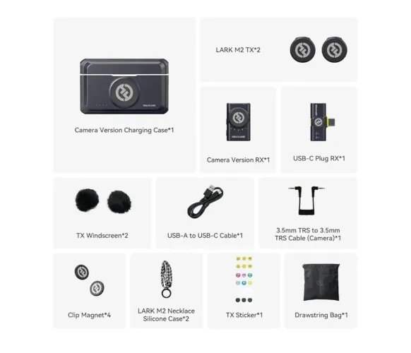 Microfone hollyland larga m2