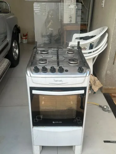 Fogão 4 bocas acendimento automático