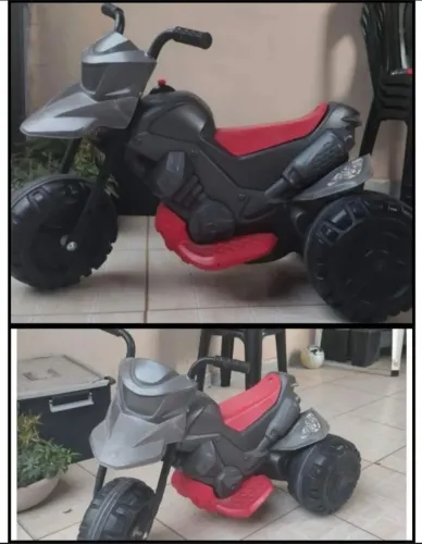 Motoca elétrica infantil. Funciona normal