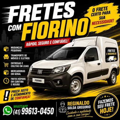 Faço fretes pequenos