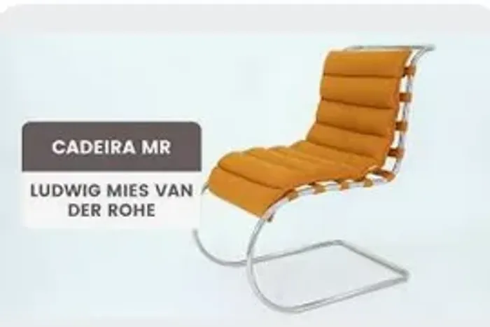 PAR Cadeira MR - Mies Van der Rohe -