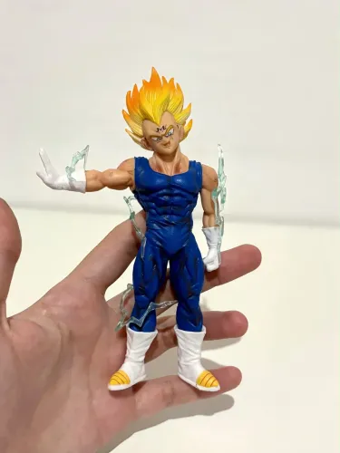 Action figure Majin Vegeta miniatura dragon ball z 15cm