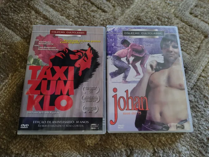 DVDs Cult/ Lgbt+ CultClassic: Táxi Zum Klo (1980) + Johan (1976)