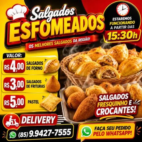 Estamos Contratando Salgadeiro(a)