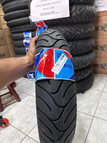 Pneu novo 140/70-17 vipal st500