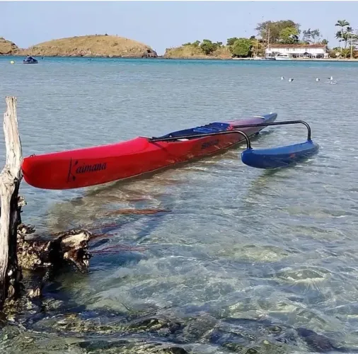Canoa havaiana oc1 Kaimana USADA