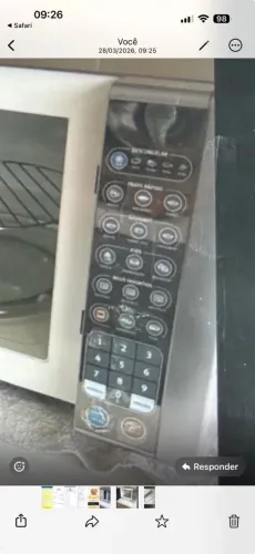 Vendo microondas electrolux usado bem conservado com funcao grill
