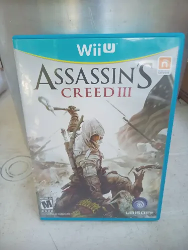 Jogo game Nintendo Wii U Assassins Creed 3 original mídia física