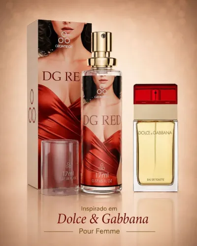 Perfume feminino red dg 17 ml