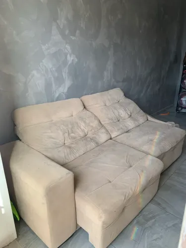 Sofá reclinável