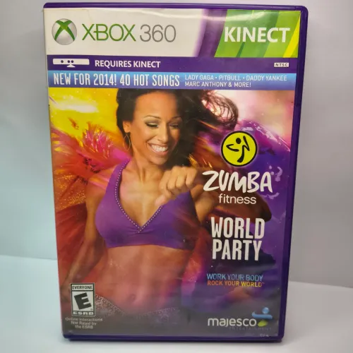 jogo Zumba fitness world party Kinect - xbox 360