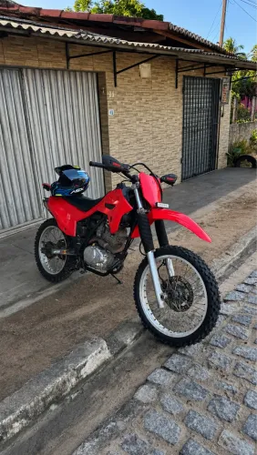 XR 200 Preparada Para Trilha 