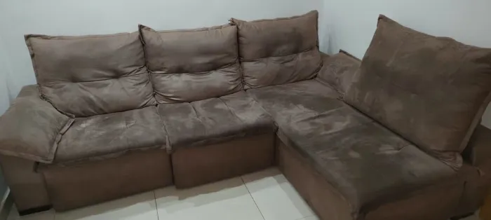 Lindo sofá retrátil Sylvia Design