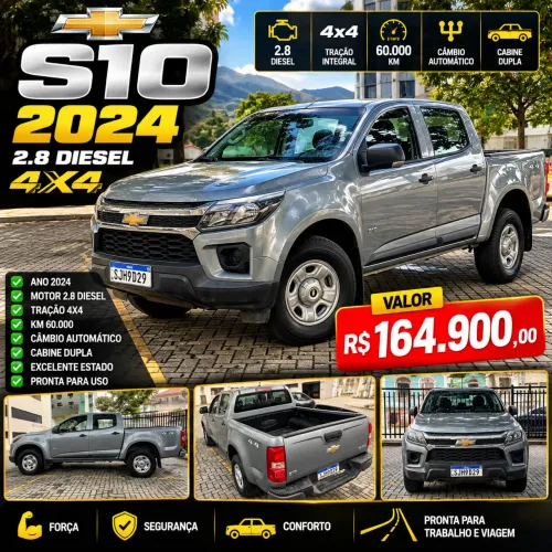 Chevrolet S10 Pick-up LS 2.8 TDI 4X4 CD Dies. Mec. 2024