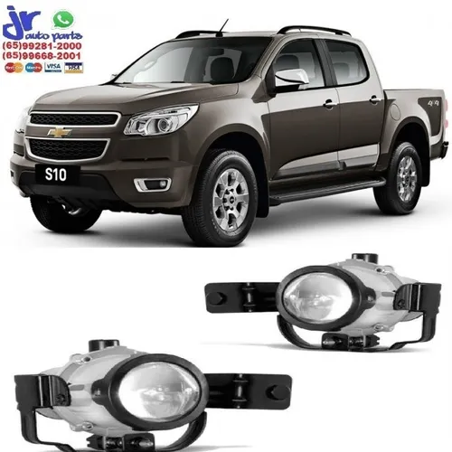 Par Farol Milha S10 2012 2013 2014 2015 2016 Auxiliar Neblina (Reposição)