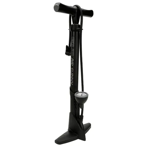 Bomba de Ar Pé para Bikes Giyo GF43P Com Manômetro 160psi 9500