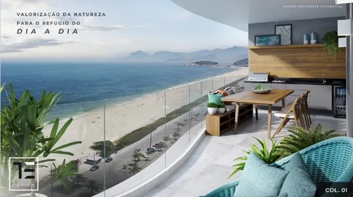 Condomínio Tesla Design- Av. Almirante Tamandaré, 57 - Piratininga - Apto Frente Mar!!!