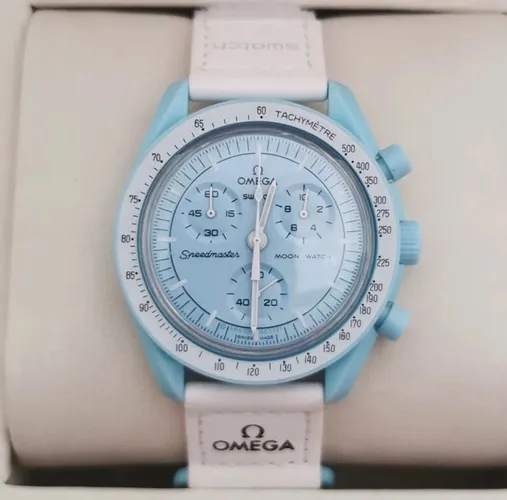 Relógio Omega Swatch Mission