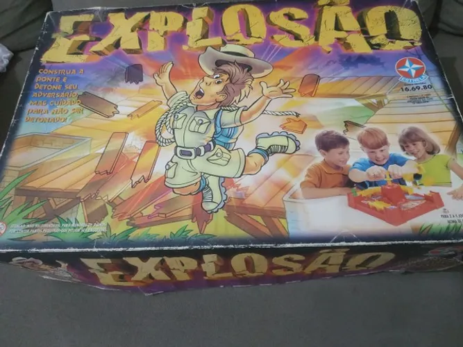 Jogo explosão em.bom estado anos 90