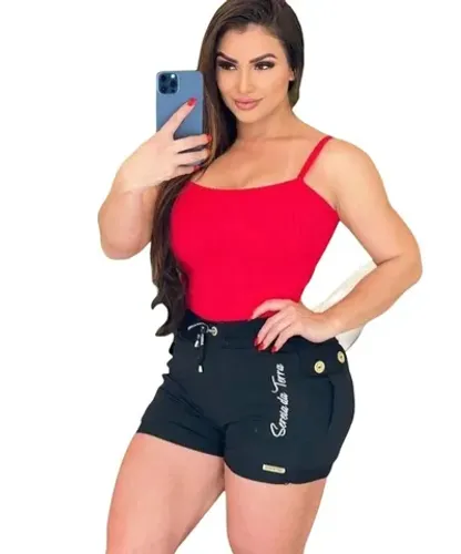 Cropped Blusa Regata Alcinha Sereia da Terra