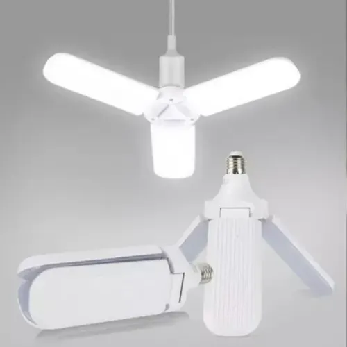 Lâmpada pétala Led Branco dobrável econômica 45w