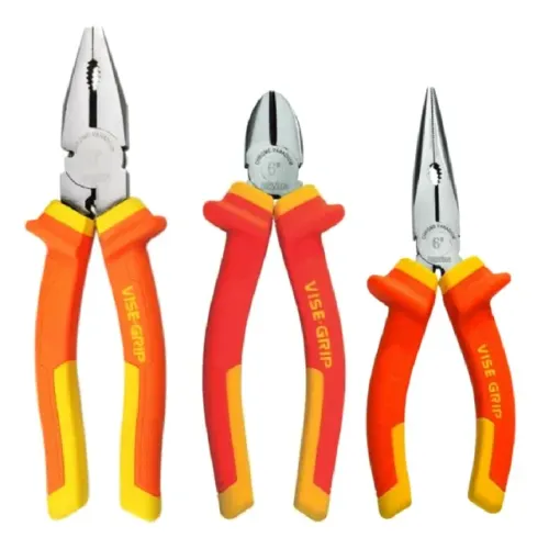 Kit Alicate Eletricista Isolado 1000V Universal Corte Bico Irwin