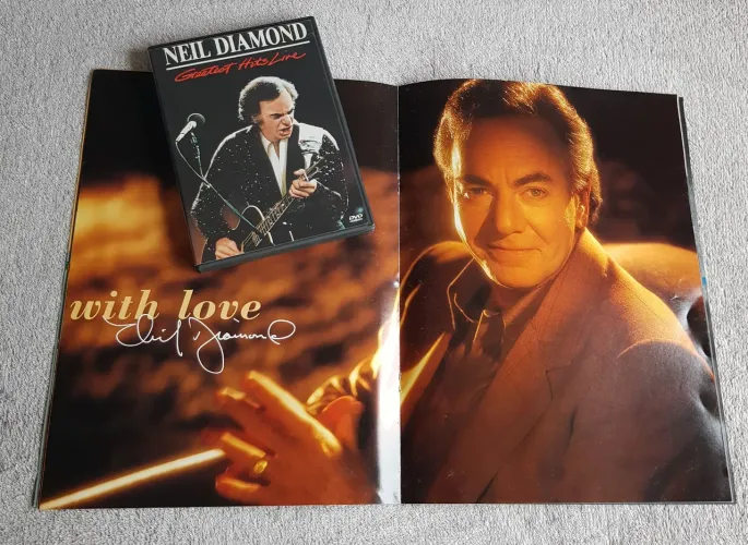 DVD Neil Diamond - Greatest Hits Live + album discografico 1999