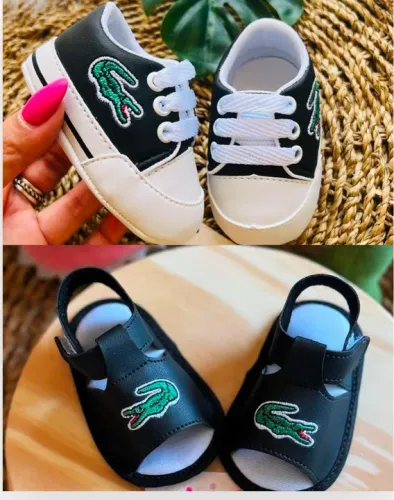 Kit sapatinho +sandalia Lala infantil