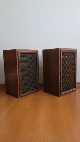 Par de Caixas Acústicas Polyvox Vintage