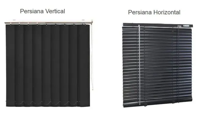 Persianas Verticais e Horizontais - Novas e de Alta Qualidade!