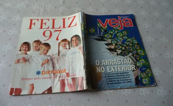 Revista Veja 3 Janeiro 1996 O Arrastão No Exterior.
