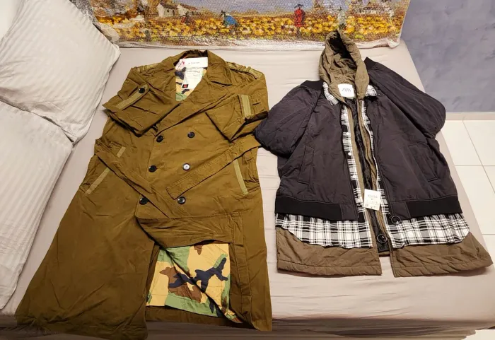 Casaco Longo Zara Masculino Militar (SRLPS) CHILE/NOVO
