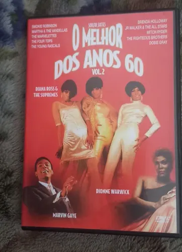 Dvd O melhor dos anos 60 vol.2 soulful sixties ( ótimo estado)