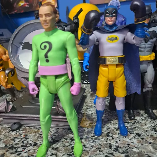 Batman e Charada série anos 60 (Loose), Mcfarlane Toys